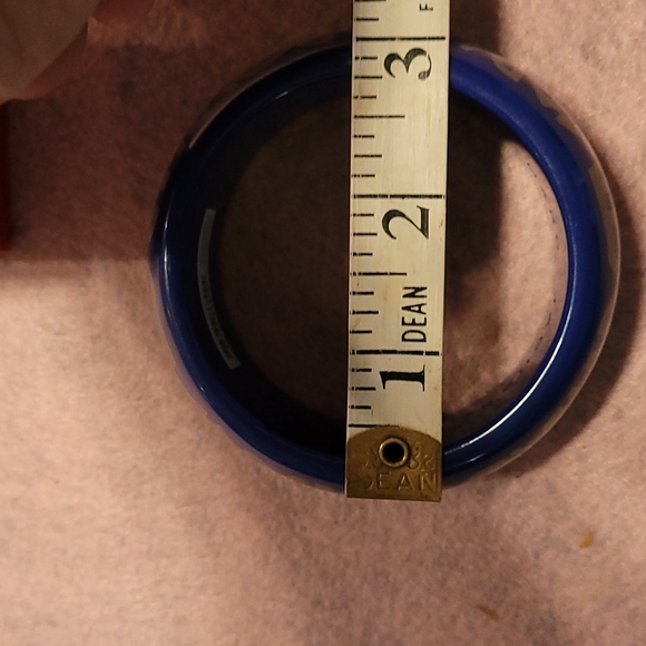 NWT Marc by Marc Jacobs Blue Tan Bangle Bracelet - Picture 5 of 6